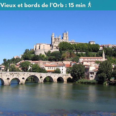 Elegant Studio Climatise 'Alma 2' - Coeur De Beziers - Wifi Fibre - Netflix Exterior photo